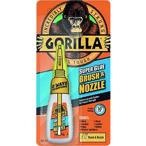 Lynlim med børste og dyse 12 g