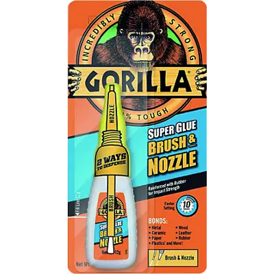 Lynlim med børste og dyse 12 g