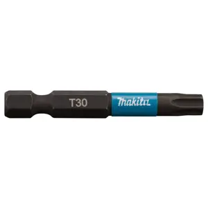 Bits T30 50 mm 1/4" Impact Black