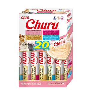 Kattesnacks puré sjømat varianter 20x14 g