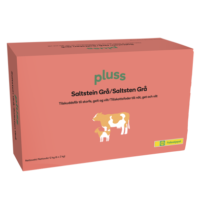 Saltstein grå 6 x 2 kg