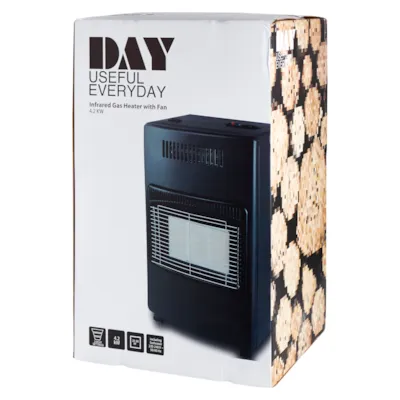 Gassovn infrarød med vifte 4,2 kW, bilde 2