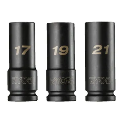 Pipenøkkelsett slaghylser 