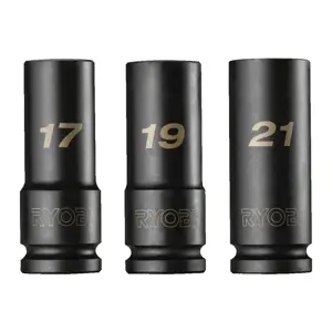 Pipenøkkelsett slaghylser 