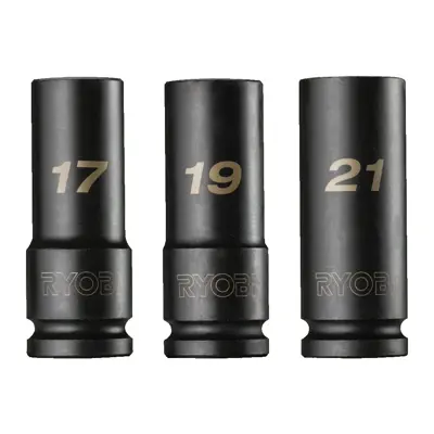 Pipenøkkelsett slaghylser 