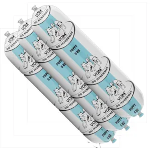 Hundepølse Puppy fullfôr frosset 3x6 kg