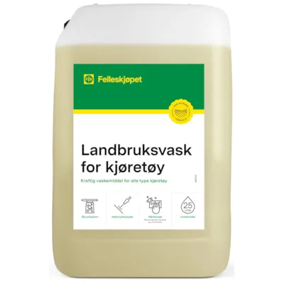 Landbruksvask til kjøretøy 25 L