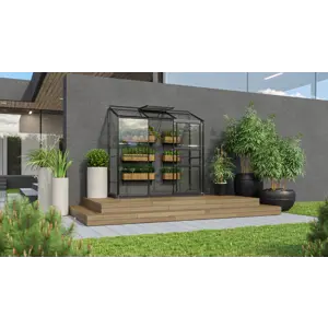 Drivhus med glass Ida 1300