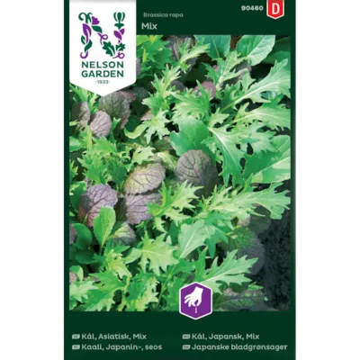 Frø japansk bladgrønnsak Mix