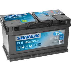 Bilbatteri EFB start og stop SL752