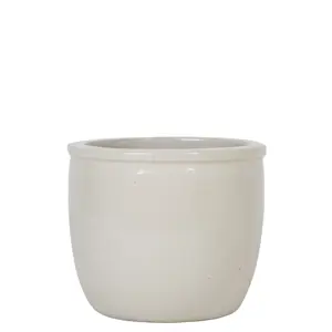 Blomsterpotte Leon krem