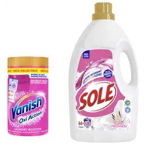 Flekkfjerner og vaskemiddel Kit