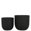 Svart Blomsterpotte Pico sett à 2 stk svart