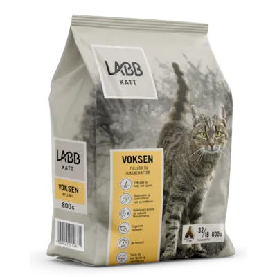 Kattemat Voksen Kylling 800 g