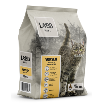 Kattemat Voksen Kylling 800 g