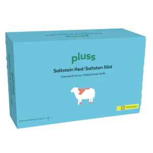 Saltstein rød 6x2 kg