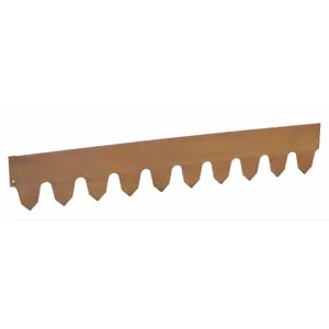 Gresskant rust 17 cm x 1 m