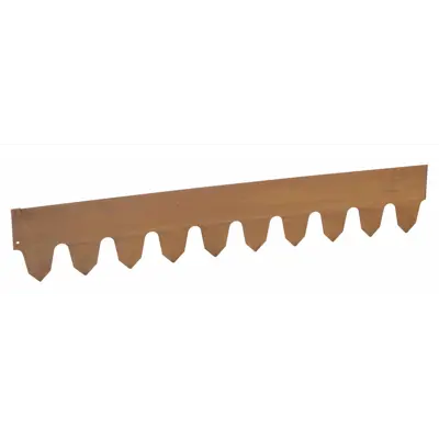 Gresskant rust 17 cm x 1 m