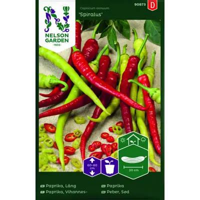 Frø paprika Spiralus