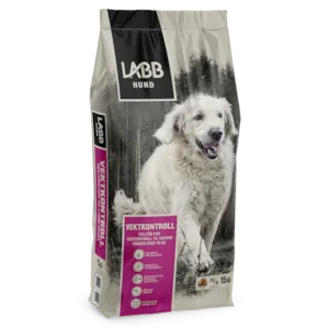 Hundefôr Vektkontroll mellom- og store hunder 15 kg