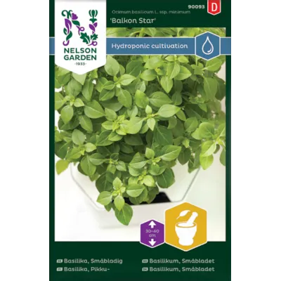 Frø basilikum småbladet Balkon Star Harvy