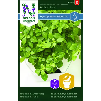 Frø basilikum småbladet Balkon Star Harvy