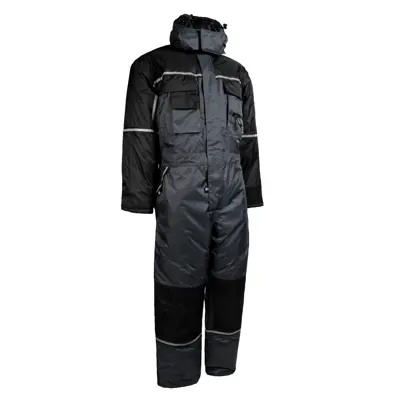 Varmedress grå/svart