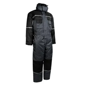 Varmedress grå/svart