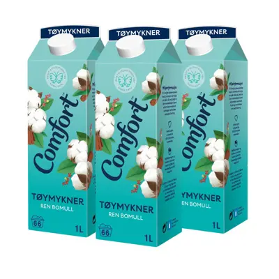 Tøymykner kit 3 Ren Bomull