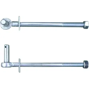 Krok for beitegrind på bolt