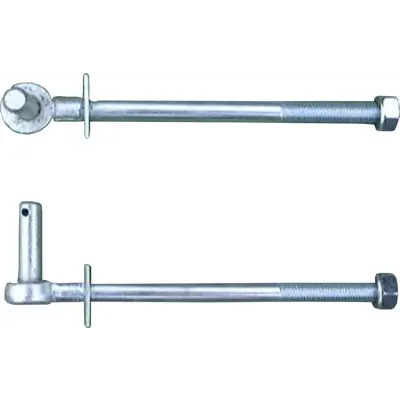 Krok for beitegrind på bolt