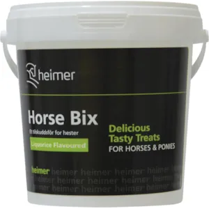 Hestegodt Horse Bix Liqourice  550 g