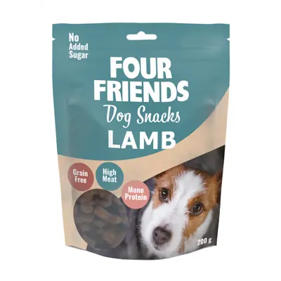Hundesnacks lam 200 g
