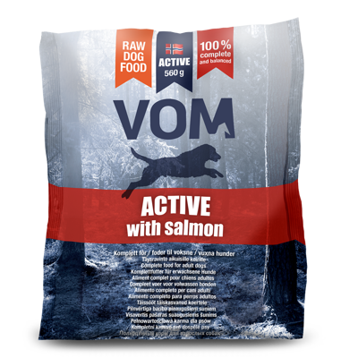 Kjøttboller Active laks frosset 560 g