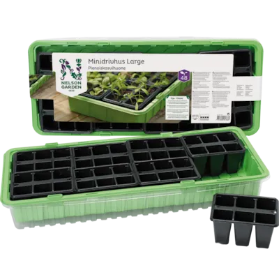 Minidrivhus 57x24 cm