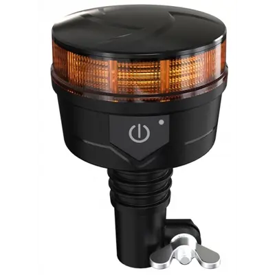 Roterende varsellampe med piggfeste