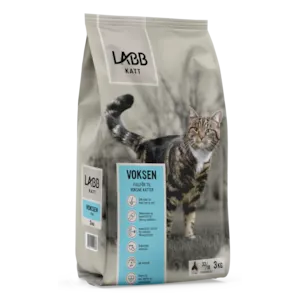 Kattemat Voksen Fisk 3 kg