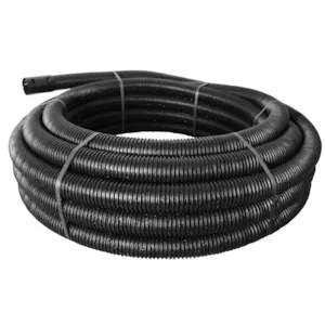 Drensrør i kveil med slisse