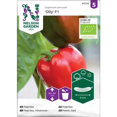 Frø paprika Olly økologisk