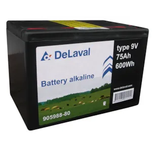Tørrbatteri 9V 75 Ah