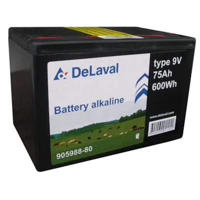 Tørrbatteri 9V 75 Ah