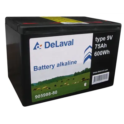 Tørrbatteri 9V 75 Ah