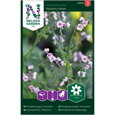 Frø kinesisk forglemmegei Mystery Rose