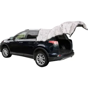 Sølvteppe solskjerming 3x3 m