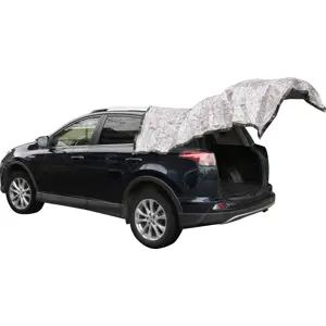 Sølvteppe solskjerming 3x3 m