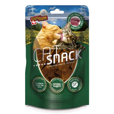 Kattesnacks med hjort 50 g