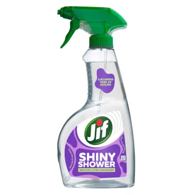 Dusjrengjørinspray Shiny Shower 500 ml