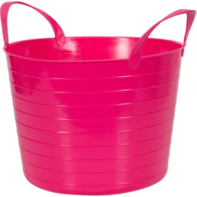 Bøtte fleksibel rosa Flexi 14 L