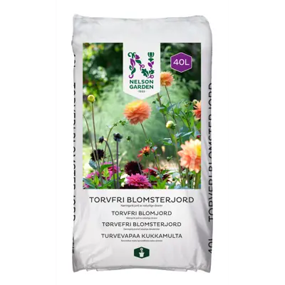 Torvfri blomsterjord 40 L