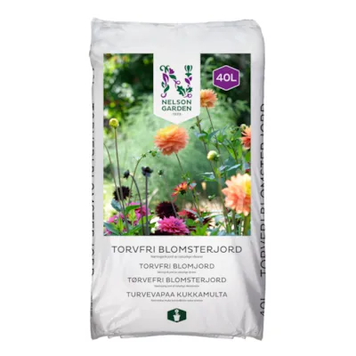 Torvfri blomsterjord 40 L